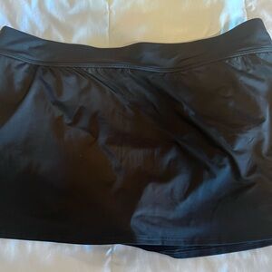 Lands' End Women's Elegant Black Swim Coverup